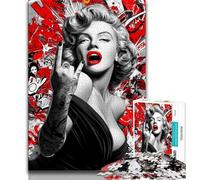 Puzzle da 1000 pezzi per adolescenti, arte alla moda, giocattoli, giochi educativi, antistress, collezione di artisti, belle arti 38x26cm