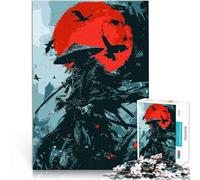 Puzzle da 1000 pezzi per adolescenti Arte anime dei samurai giapponesi Gioco di famiglia per e è ideale come regalo per tutta la famiglia 75x50cm