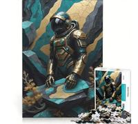 Puzzle da 1000 pezzi per adolescenti, arte astratta Kintsugi, gioco rilassante, stimolante da completare, per rafforzare l'amore tra le coppie 50x75cm