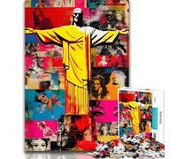 Puzzle da 1000 pezzi per adolescenti, arte cristiana, puzzle da 1000 pezzi per adulti e ragazzi, collezione di artisti, gioco intellettuale, belle arti, 50x75cm