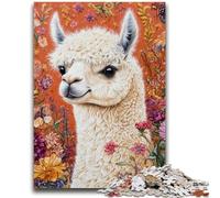 Puzzle da 1000 pezzi per adolescenti, arte degli alpaca per ragazzi dai 14 anni in su, sfida educativa, attività divertenti a casa, regali di compleanno, regali di viaggio 50x75cm