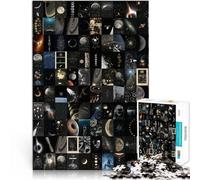 Puzzle da 1000 pezzi per adolescenti Arte del mosaico planetario Gioco impegnativo e gioco in famiglia Migliorare l'amore tra le coppie 38x26cm