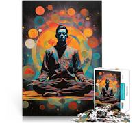 Puzzle da 1000 pezzi per adolescenti Arte della meditazione Sfida di gioco educativo giocattolo Decorazioni e regali unici per la casa 75x50cm