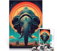 Puzzle da 1000 pezzi per adolescenti Arte fantasy retrò per il giocattolo di sfida del gioco educativo Migliorare l'amore tra le coppie 38x26cm