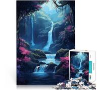 Puzzle da 1000 pezzi per adolescenti arte giapponese dei fiori di ciliegio Giocattoli antistress con poster abbinato e foglio di quiz 75x50cm