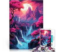 Puzzle da 1000 pezzi per adolescenti Arte giapponese dei fiori di ciliegio Giochi educativi è ideale come regalo per tutta la famiglia 38x26cm