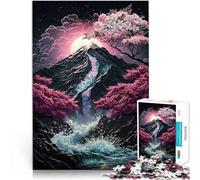 Puzzle da 1000 pezzi per adolescenti Arte giapponese dei fiori di ciliegio Giochi educativi offerte come regali per tutta la famiglia 75x50cm