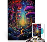 Puzzle da 1000 pezzi per adolescenti Arte psichedelica Giocattoli educativi per l'apprendimento Giochi per famiglie Un'opera d'arte 52x38cm