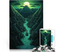 Puzzle da 1000 pezzi per adolescenti Arte su Internet Difficile da completare ma divertente e umoristico Regali di Babbo Natale segreto 75x50cm