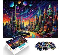 Puzzle da 1000 pezzi per adolescenti Arte urbana psichedelica giochi divertenti per famiglie Giocattoli per la decorazione della casa 52x38cm