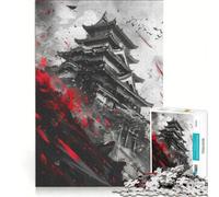 Puzzle da 1000 pezzi per adolescenti Assedio in Scarlatto gioco rilassante antistress intellettuale compleanno e altre occasioni 38x52cm