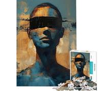 Puzzle da 1000 pezzi per adolescenti astratto femme fatale ideale per compleanni Natale e divertimento in famiglia Gioco per famiglie dai 14 anni in su 38x52cm