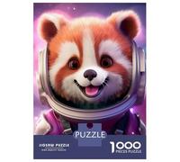 Puzzle Da 1000 Pezzi Per Adolescenti Astronaut Baby Red Panda Puzzle Per Adulti Gioco Pratico Decorazione Da Parete Offerta Come Regalo Per Tutta La Famiglia 70x50cm/1000pcs