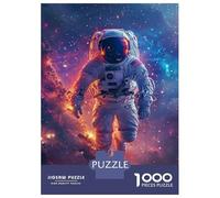 Puzzle Da 1000 Pezzi Per Adolescenti Astronaut Floating in Space-3 Puzzle Antistress Ma Divertente E Spiritoso Regali Unici Per Compleanno E Natale 70x50cm/1000pcs