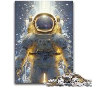 Puzzle da 1000 pezzi per adolescenti, astronauta spaziale, gioco educativo, regalo per tutta la famiglia, 50x75cm