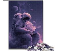 Puzzle da 1000 pezzi per adolescenti, Astronauti al lavoro, giocattoli educativi ideali come regalo per tutta la famiglia dai 14 anni in su (dimensioni 50x75cm)