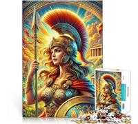 Puzzle da 1000 pezzi per adolescenti Atena, dea greca Antistress Vacanza in patria Uccidere il tempo offerte come regali per tutta la famiglia 38x26cm