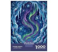 Puzzle Da 1000 Pezzi Per Adolescenti Aurora Borealis Ice Cave Painting Puzzle Gioco Per Famiglie Regali Per Donne Divertimento A Casa Attività, 70x50cm/1000pcs
