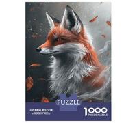 Puzzle Da 1000 Pezzi Per Adolescenti Autumn Fox Majesty-2 Puzzle Per Adulti Gioco Rompicapo Assemblaggio Di Modelli Regali Di Compleanno E Unici 52x38cm/1000pcs