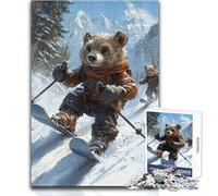 Puzzle da 1000 pezzi per adolescenti, avventura alpina, divertimento in famiglia e serata di giochi, modello di assemblaggio, ottimo regalo, dimensioni 38x52cm