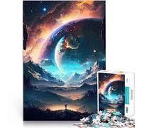 Puzzle da 1000 pezzi per adolescenti Avventura nella Montagna Cosmica Taglio di precisione perché è ideale come regalo per tutta la famiglia 75x50cm