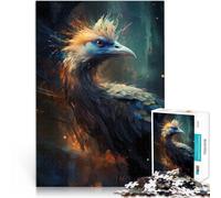 Puzzle da 1000 pezzi per adolescenti Avvoltoio Foresta incantata Allena il tuo cervello e le tue mani Giocattoli per la decorazione della casa 38x26cm