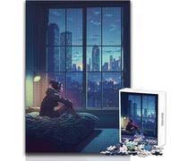 Puzzle da 1000 pezzi per adolescenti "Awake at the Apocalypse", gioco pratico, regalo per donne, giocattoli antistress, dimensioni 38x26cm