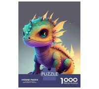 Puzzle Da 1000 Pezzi Per Adolescenti Baby Dragon Animal Adolescenti Puzzle Giochi Rilassanti Difficili Regali Difficili Per Amici E Familiari 52x38cm/1000pcs