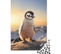 Puzzle Da 1000 Pezzi Per Adolescenti Baby Emperor Penguin Puzzle Per Adolescenti Giochi Rilassanti Migliora La Memoria Regali Per Amici E Familiari 70x50cm/1000pcs