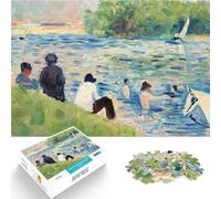 Puzzle da 1000 pezzi per adolescenti Bagnanti Aiuta il cervello ad allenare i giocattoli che creano dipendenza per coltivare la pazienza Adatto alle coppie 50x70cm