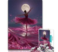 Puzzle da 1000 pezzi per adolescenti, ballerino di danza classica, difficile da completare ma divertente e umoristico, compleanni e feste (75x50cm)
