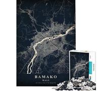 Puzzle da 1000 pezzi per adolescenti Bamako Mali giocattolo puzzle per adulti decorazione da parete arte antistress regalo (dimensioni 50x75cm)