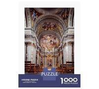 Puzzle Da 1000 Pezzi Per Adolescenti Basilica Di San Pietro Interior Puzzle Per Adulti Giocattolo Decorazione Da Parete Per Divertimento in Famiglia Gioco Stimolante Regali 70x50cm/1000pcs
