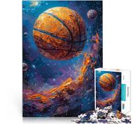 Puzzle da 1000 pezzi per adolescenti Basket nello spazio Antistress Vacanza in patria Uccidere il tempo Regalo di compleanno, regali, arte murale 38x26cm