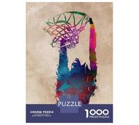 Puzzle Da 1000 Pezzi Per Adolescenti Basketball Player Puzzle Per Adulti Gioco Pratico Decorazione Da Parete Offerta Come Regalo Per Tutta La Famiglia 38x26cm/1000pcs