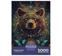 Puzzle Da 1000 Pezzi Per Adolescenti Bear Cosmic Vision Puzzle Per Adulti Giochi Divertenti Regali Per Donne Regali Unici Di Compleanno E Natale 70x50cm/1000pcs