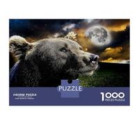 Puzzle Da 1000 Pezzi Per Adolescenti Bear Moon Galaxy Puzzle Per Adulti Gioco Pratico Decorazione Murale Regali Per Amici E Familiari 38x26cm/1000pcs