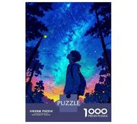 Puzzle Da 1000 Pezzi Per Adolescenti Beautiful Night Boy Puzzle Per Adulti Gioco Pratico Assemblaggio Di Modelli Regali Unici Per Compleanni E Occasioni Speciali 70x50cm/1000pcs