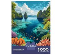Puzzle Da 1000 Pezzi Per Adolescenti Beautiful Raja Ampat Adolescenti Puzzle Giochi Rilassanti Difficili Regali Difficili Per Amici E Familiari 38x26cm/1000pcs