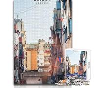 Puzzle da 1000 pezzi per adolescenti Beirut Impossible Game,regali per donne,regali di Babbo Natale segreto,dimensioni 38x52cm