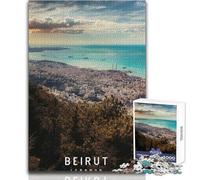 Puzzle da 1000 pezzi per adolescenti Beirut Impossible Game,regali per donne,regali di Babbo Natale segreto,dimensioni 38x52cm