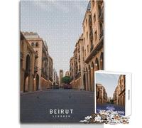 Puzzle da 1000 pezzi per adolescenti Beirut Impossible Game,regali per donne,regali di Babbo Natale segreto,dimensioni 50x75cm