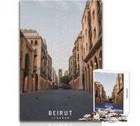 Puzzle da 1000 pezzi per adolescenti Beirut Impossible Game,regali per donne,regali di Babbo Natale segreto,dimensioni 38x26cm