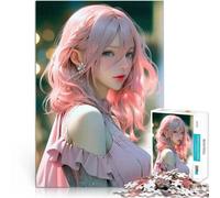Puzzle da 1000 pezzi per adolescenti Bella fanciulla Antistress Vacanza in patria Uccidere il tempo è ideale come regalo per tutta la famiglia 38x26cm