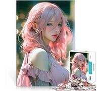 Puzzle da 1000 pezzi per adolescenti Bella fanciulla Antistress Vacanza in patria Uccidere il tempo è ideale come regalo per tutta la famiglia 38x26cm