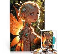 Puzzle da 1000 pezzi per adolescenti Bella ragazza fata per il giocattolo di sfida del gioco educativo offerte come regali per tutta la famiglia 38x26cm