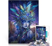 Puzzle da 1000 pezzi per adolescenti Bella strega Giocattolo educativo intellettuale decomprimente Migliorare l'amore tra le coppie 38x26cm