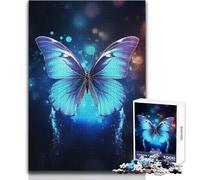 Puzzle da 1000 pezzi per adolescenti, bellissima farfalla, ideale per momenti di relax, giocattolo di precisione, fustellato, dimensioni 38x26cm