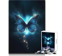 Puzzle da 1000 pezzi per adolescenti, bellissima farfalla, rilassante, per il tempo libero, preciso, ad incastro, giocattolo di precisione, dimensioni 38x26cm