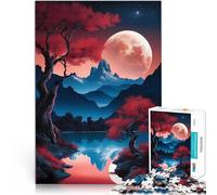 Puzzle da 1000 pezzi per adolescenti Bellissimo dipinto Antistress Vacanza in patria Uccidere il tempo con poster abbinato e foglio di quiz 38x52cm